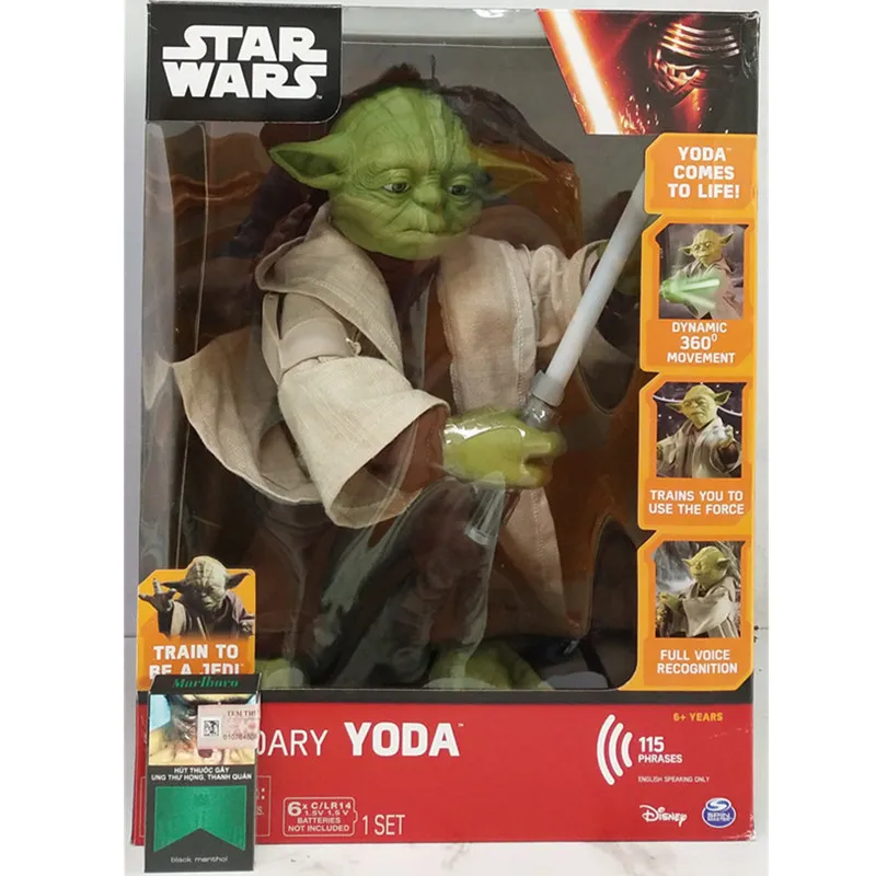 Anime Star Wars The Last Jedi 41CM Master Yoda Resin There Is Sound And Light Sculptures Action Figure Collect Model Toy M594
Anime Star Wars The Last Jedi 41CM Master Yoda Resin There Is Sound And Light Sculptures Action Figure Collect Model Toy M594