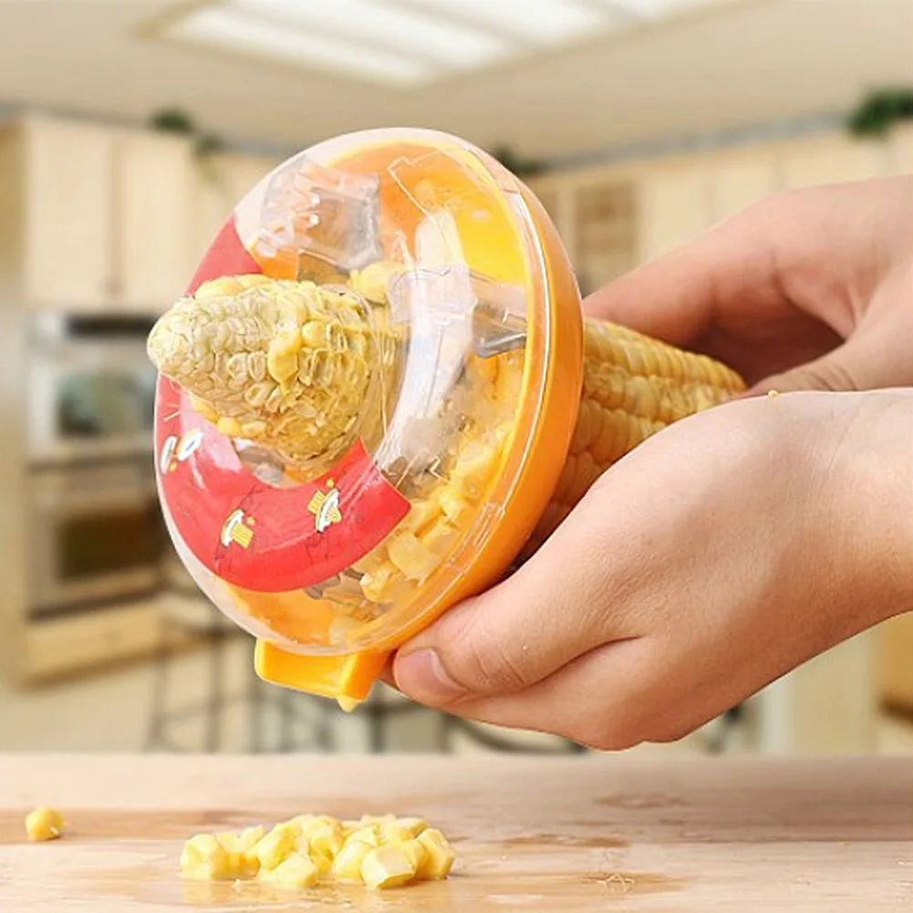 1Pcs Creative Round Corn Threshing Device Fresh Sweet Corn Stripper Remover Easy Peeler Tools Kitchen Accessories
1Pcs Creative Round Corn Threshing Device Fresh Sweet Corn Stripper Remover Easy Peeler Tools Kitchen Accessories
