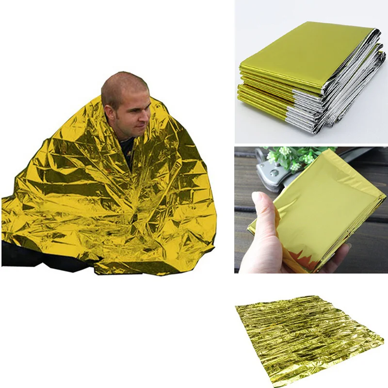 2PCS 2.1*1.3m 50g Emergent Blanket Rescue First Aid Waterproof Travel Camp Tent Hike Outdoor Survive Silver Tool Hunt Thermal
2PCS 2.1*1.3m 50g Emergent Blanket Rescue First Aid Waterproof Travel Camp Tent Hike Outdoor Survive Silver Tool Hunt Thermal