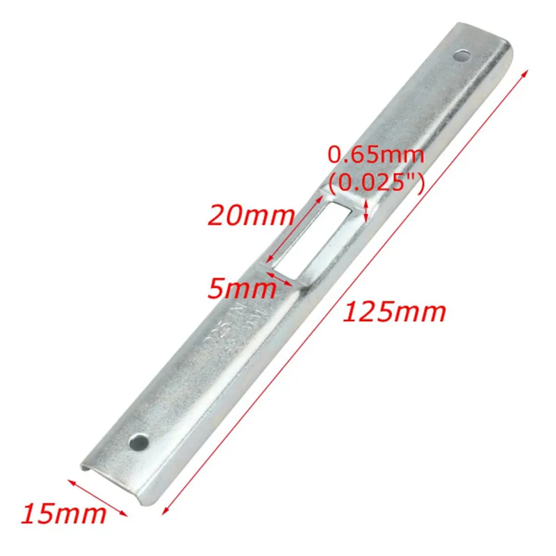 Measurement Tools PN 27530 0.65mm Chain Saw Chain Depth Gauge File Guide Tool Chainsaw Instrument Parts For Garden Tools
Measurement Tools PN 27530 0.65mm Chain Saw Chain Depth Gauge File Guide Tool Chainsaw Instrument Parts For Garden Tools