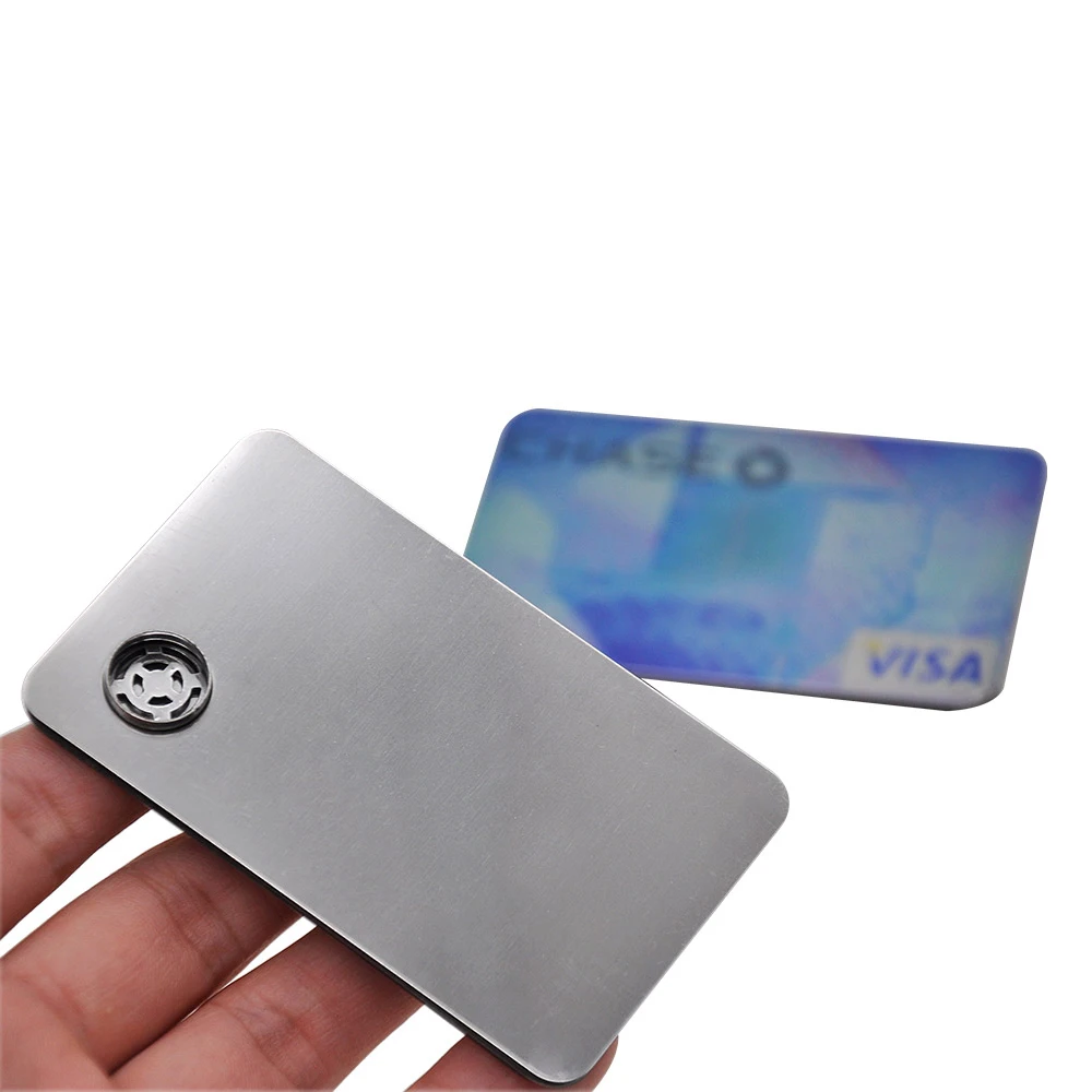 Credit Card Smoking Pipe Portable Metal Magnetic Zinc Alloy Pipe Tobacco Smoking Accessories Pipa
Credit Card Smoking Pipe Portable Metal Magnetic Zinc Alloy Pipe Tobacco Smoking Accessories Pipa
