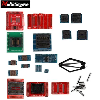 Full Set 21pcs Socket Adapters for Super Mini Pro TL866A EEPROM Programmer
Full Set 21pcs Socket Adapters for Super Mini Pro TL866A EEPROM Programmer