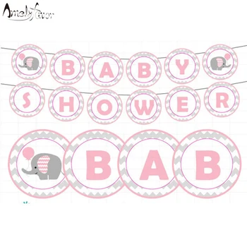 Girl Baby Shower Theme Banners Grand Event Kids Birthday Party Decorations Supplies pink Elephant Baby Banner Flag Decorations
Girl Baby Shower Theme Banners Grand Event Kids Birthday Party Decorations Supplies pink Elephant Baby Banner Flag Decorations