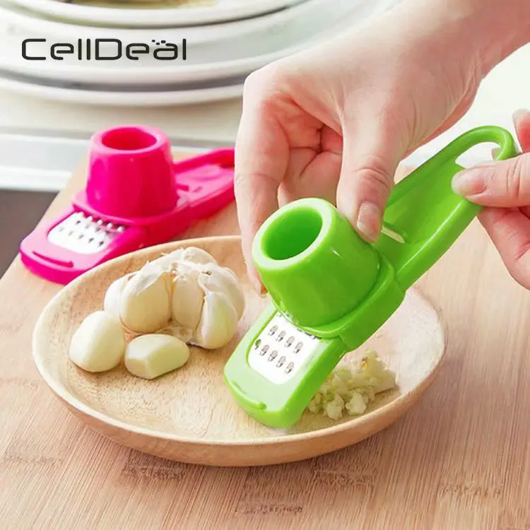 CellDeal 1PC Functional Garlic Ginger Household Grinding Garlic Press Multifunction Mill Cooking Tool Kitchen Accessories
CellDeal 1PC Functional Garlic Ginger Household Grinding Garlic Press Multifunction Mill Cooking Tool Kitchen Accessories