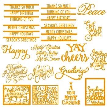 29 Various English Words Metal Die Cutting Dies For DIY Scrapbooking Embossing Paper Cards Making Decorative Crafts New 2018
29 Various English Words Metal Die Cutting Dies For DIY Scrapbooking Embossing Paper Cards Making Decorative Crafts New 2018