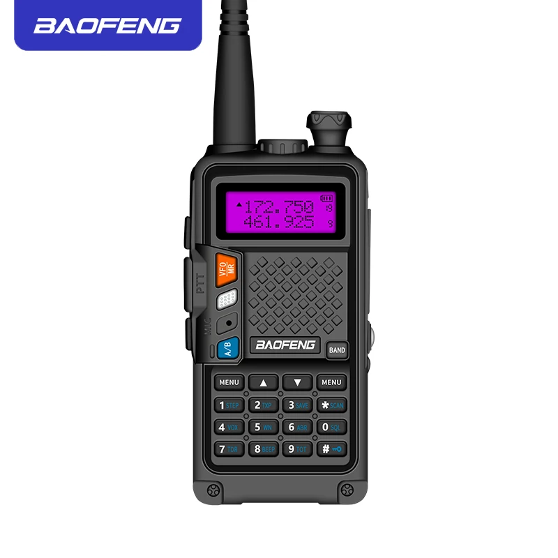 BAOFENG BF-R9 8W High Power UHF/VHF Dual Band 10KM Long Range Walkie Talkie 3800mAh Battery Handheld Radio BFr9 communicator
BAOFENG BF-R9 8W High Power UHF/VHF Dual Band 10KM Long Range Walkie Talkie 3800mAh Battery Handheld Radio BFr9 communicator