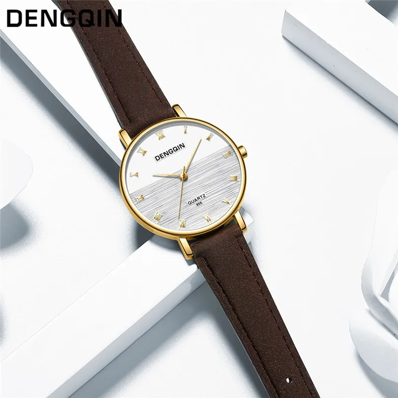 2019 Fashion Women Watch Top Brand DENGQIN Watches Leather Casual Wrist Watch zegarek damski horloges vrouwen relogio feminino 
2019 Fashion Women Watch Top Brand DENGQIN Watches Leather Casual Wrist Watch zegarek damski horloges vrouwen relogio feminino