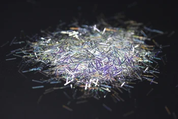 0.3 x 4.7 mm holographic white glitter, sequin glitter for slime, tinsel shape, bar shaped glitter,
0.3 x 4.7 mm holographic white glitter, sequin glitter for slime, tinsel shape, bar shaped glitter,