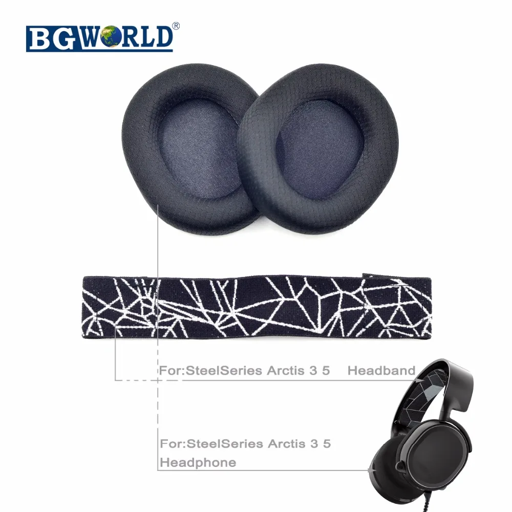 BGWORLD Headband foam earpads ear pads cushion Replacement Elastic head band for SteelSeries Arctis 3 5 Gaming Headset sponge
BGWORLD Headband foam earpads ear pads cushion Replacement Elastic head band for SteelSeries Arctis 3 5 Gaming Headset sponge