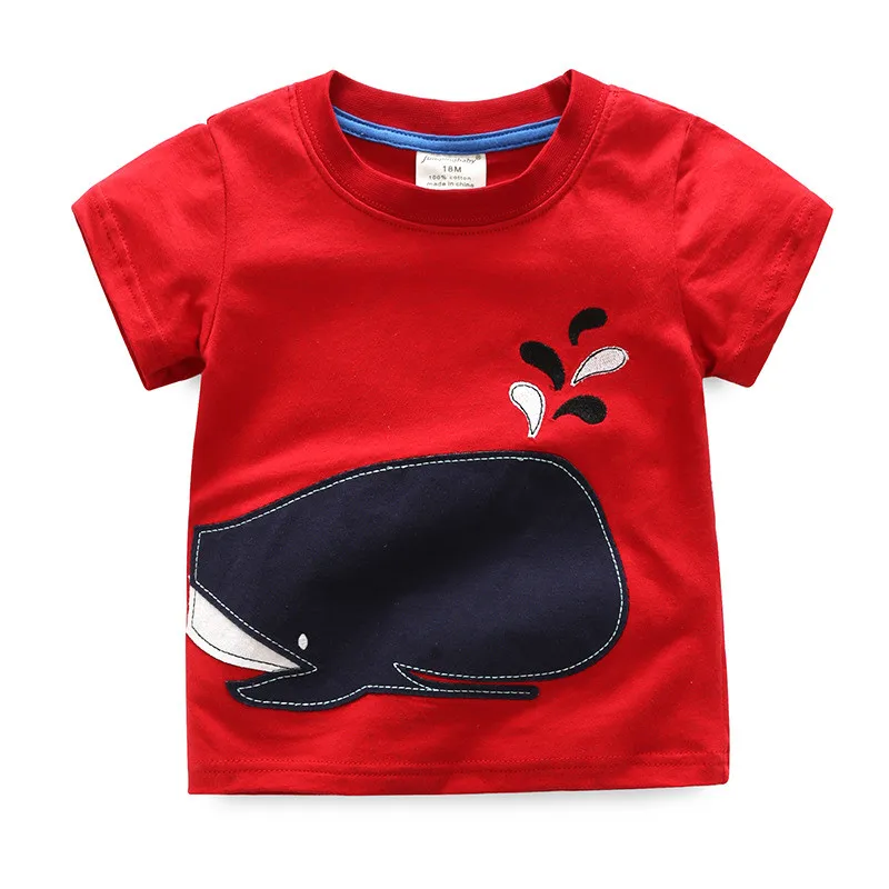 2017 Kids Boys Summer T-Shirts Clothes Baby Cotton T-Shirts Roupas Infantis Menino Short Sleeve Camiseta Vetement Enfant Garcon07