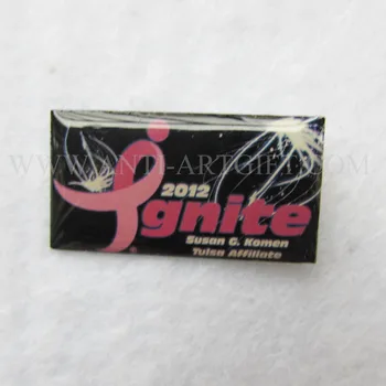 Custom offset printing lapel pins black color red letter of logo fast production high quality No MOQ
Custom offset printing lapel pins black color red letter of logo fast production high quality No MOQ