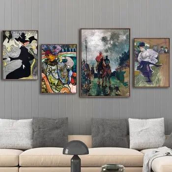 Home Decoration Print Canvas Printings Art Wall Pictures for Living Room French Poster Paintings Henri De Toulouse Lautrec
Home Decoration Print Canvas Printings Art Wall Pictures for Living Room French Poster Paintings Henri De Toulouse Lautrec