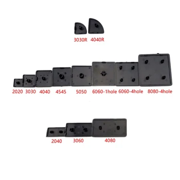10PCS BLACK Nylon End Cap Cover Plate CNC 3D Printer Parts for EU Aluminum Profile 2020/2040/3030/3060/4040/4080/4545/5050/6060
10PCS BLACK Nylon End Cap Cover Plate CNC 3D Printer Parts for EU Aluminum Profile 2020/2040/3030/3060/4040/4080/4545/5050/6060