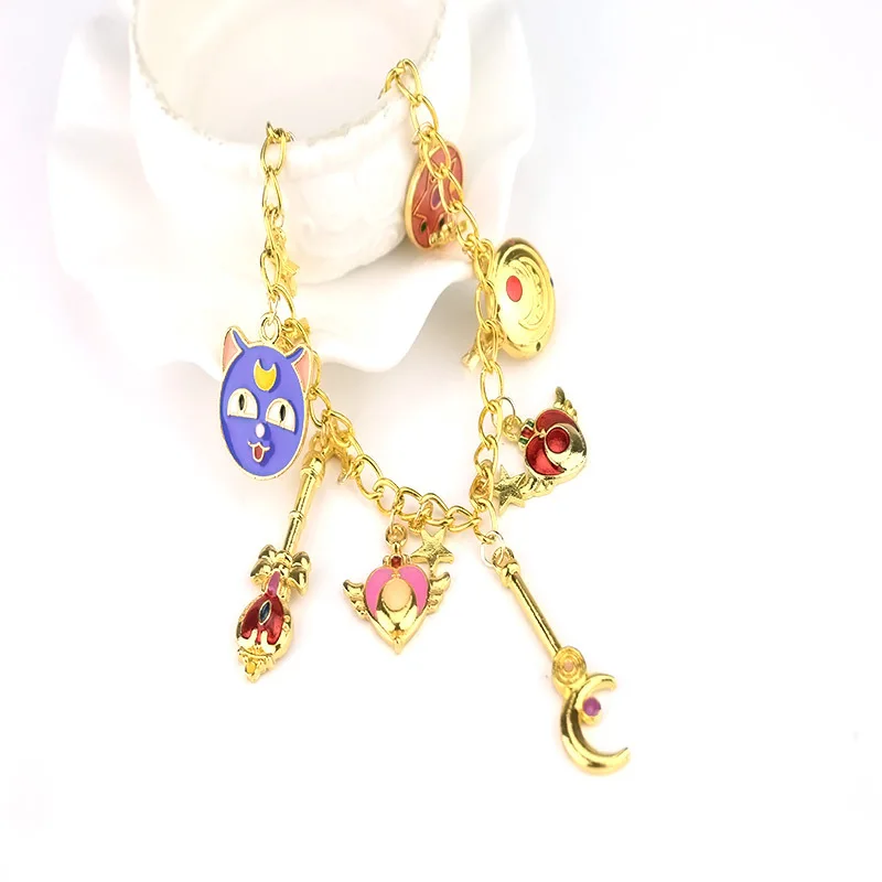 Sailor Moon Star Crystal Bracelet & Bangle Totoro Gravity Falls black panther Enamel Stars Pentacle Charms Anime Jewelry
Sailor Moon Star Crystal Bracelet & Bangle Totoro Gravity Falls black panther Enamel Stars Pentacle Charms Anime Jewelry