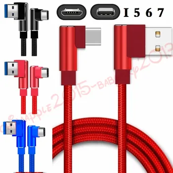 90 Degree Type c Micro V8 5pin usb cable Alloy braided cables Accessory Bundles for iphone 5 6 7 8
90 Degree Type c Micro V8 5pin usb cable Alloy braided cables Accessory Bundles for iphone 5 6 7 8