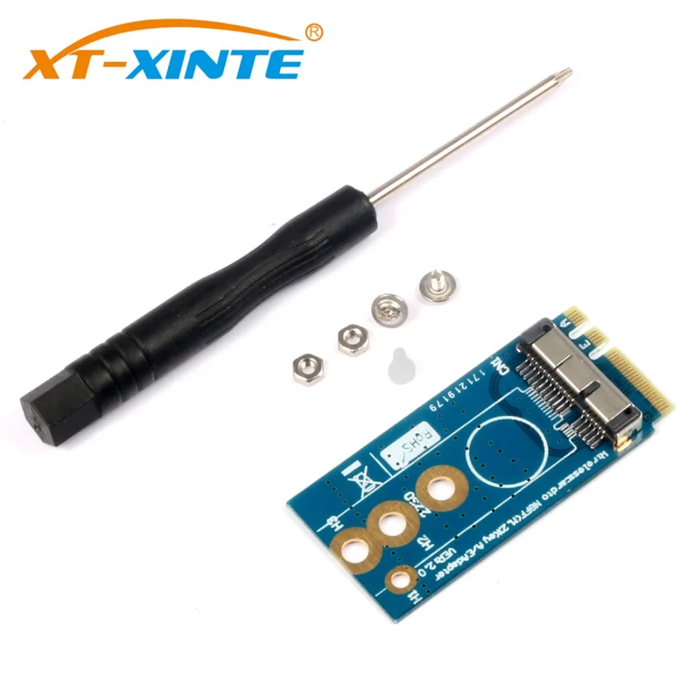 Mini PCI-E to NGFF M.2 M KEY BCM94360CS2 BCM943224PCIEBT2 Wireless Converter Adapter Card for Mac OS Hackintosh A/E Notebook PC
Mini PCI-E to NGFF M.2 M KEY BCM94360CS2 BCM943224PCIEBT2 Wireless Converter Adapter Card for Mac OS Hackintosh A/E Notebook PC