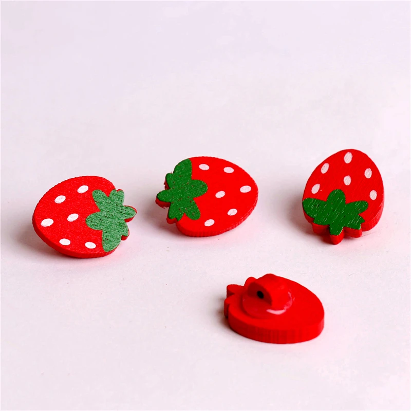 50pcs Red Berries Strawberry Buttons Wood 22*17mm Accessories For Sewing Clothing Children Sweaters Scrapbooking Crafts Supplies
50pcs Red Berries Strawberry Buttons Wood 22*17mm Accessories For Sewing Clothing Children Sweaters Scrapbooking Crafts Supplies