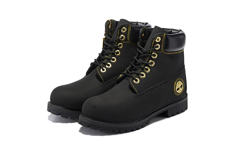 timberland gold and black