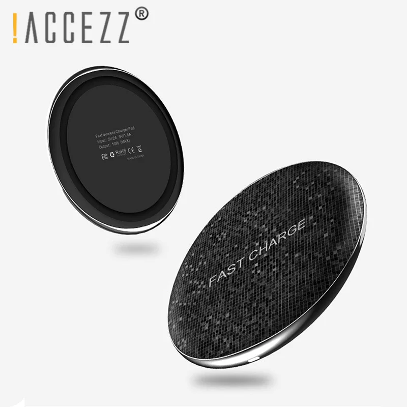 !ACCEZZ 10W Fast QI Wireless Charger For Apple iPhone X 8 Plus XS XR Ultra-thin Wireless Charger Pad For Samsung Galaxy S9 S8 S7
!ACCEZZ 10W Fast QI Wireless Charger For Apple iPhone X 8 Plus XS XR Ultra-thin Wireless Charger Pad For Samsung Galaxy S9 S8 S7