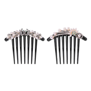 Fashion Women Rhinestone Peacock Flower Comb Flower Hair Pin Hair Clip Hairpin Girl
Fashion Women Rhinestone Peacock Flower Comb Flower Hair Pin Hair Clip Hairpin Girl
