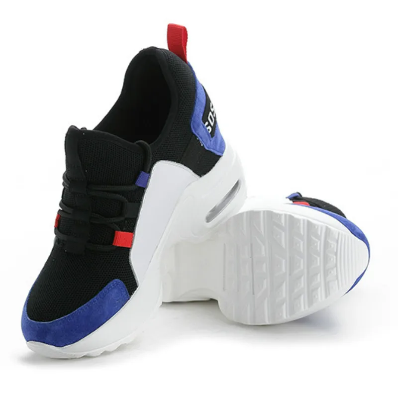 Inner Heightening sneakers Summer 2018 New Air-permeable Leather Mesh Sports Shoes Thick-soled Tourist Women's Shoes size33-40
Inner Heightening sneakers Summer 2018 New Air-permeable Leather Mesh Sports Shoes Thick-soled Tourist Women's Shoes size33-40