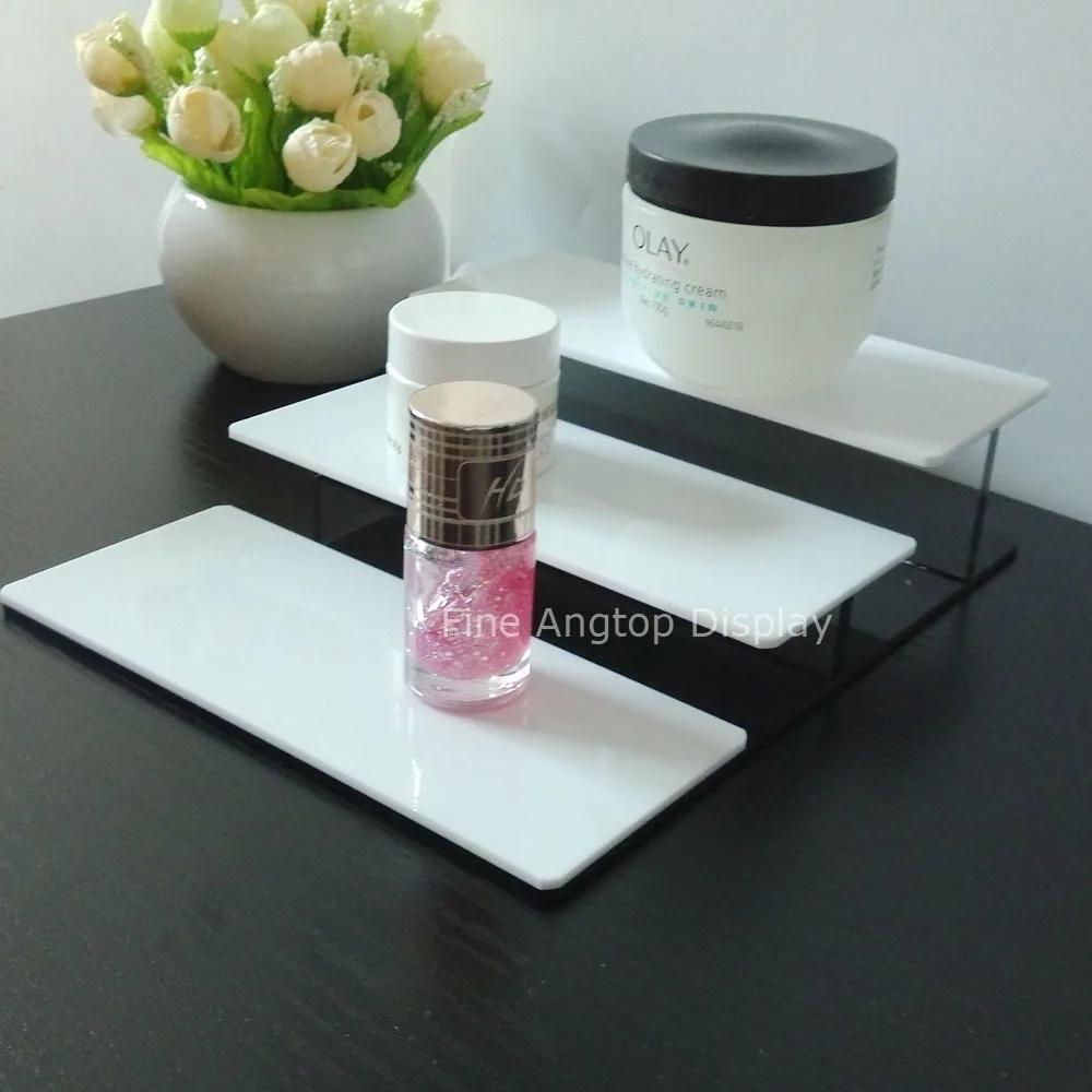 3-Level Acrylic Cosmetic Step Display Cosmetic Bottle Showing Stand Holder Tiered Acrylic Display Props
3-Level Acrylic Cosmetic Step Display Cosmetic Bottle Showing Stand Holder Tiered Acrylic Display Props