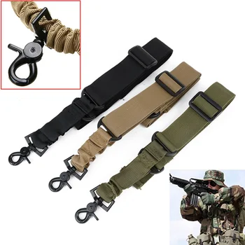 Adjustable Tactical Rifle Sling Strap 1 One Single Point Strap Safety Belt Rope With Metal Hook
Adjustable Tactical Rifle Sling Strap 1 One Single Point Strap Safety Belt Rope With Metal Hook