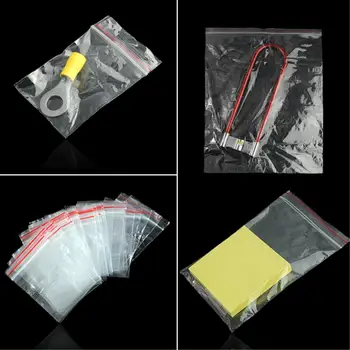 WITUSE 100pcs Clear Bag Resealable Plastic Bag Red Grip Self Press Seal Resealable Zip Lock Plastic Packaging Bags Jewelry Pouch
WITUSE 100pcs Clear Bag Resealable Plastic Bag Red Grip Self Press Seal Resealable Zip Lock Plastic Packaging Bags Jewelry Pouch