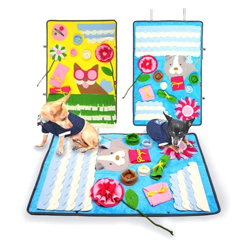 Detachable Dog Snuffle Mat Playground Toy Blanket Pet Sniffing Training Pads For Relieve Stress Sniffing Mat Pad
Detachable Dog Snuffle Mat Playground Toy Blanket Pet Sniffing Training Pads For Relieve Stress Sniffing Mat Pad