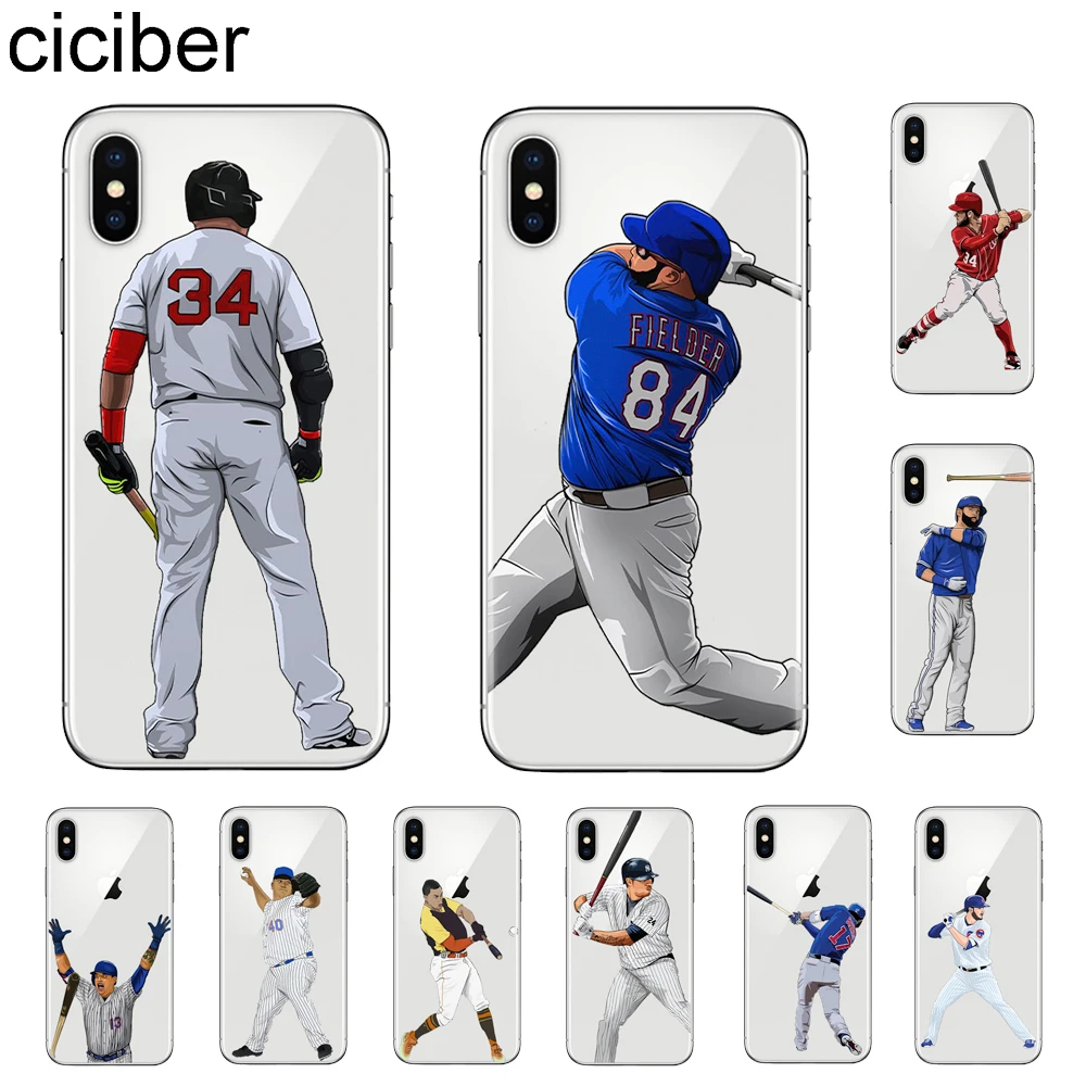 ciciber MLB Baseball Players David Ortiz Sport Stars Cover For iPhone X XR XS MAX 8 7 6 6S Plus 5S SE Phone Cases Shell Soft TPU
ciciber MLB Baseball Players David Ortiz Sport Stars Cover For iPhone X XR XS MAX 8 7 6 6S Plus 5S SE Phone Cases Shell Soft TPU
