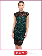 lace office work dress