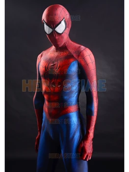 Spider-Man costume Newest Classic 3D Printing Spandex Spiderman Cosplay Halloween Fullbody Zentai Suit Free Shipping
Spider-Man costume Newest Classic 3D Printing Spandex Spiderman Cosplay Halloween Fullbody Zentai Suit Free Shipping