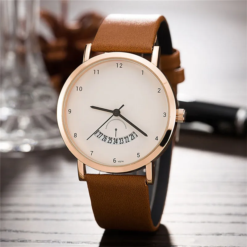 Lovers Watch for men and women Casual Leather Mens Watches top brand luxury Simples Unisex Quartz wrist Watches Men's Clock 45
Lovers Watch for men and women Casual Leather Mens Watches top brand luxury Simples Unisex Quartz wrist Watches Men's Clock 45
