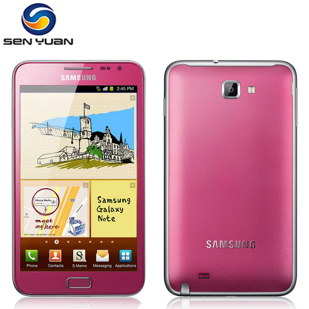 Original Samsung Galaxy Note N7000 i9220 Mobile Phone 5.3" Dual Core WIFI GPS WCDMA 8MP 1GB RAM 16GB ROM N7000 Cell Phone
Original Samsung Galaxy Note N7000 i9220 Mobile Phone 5.3" Dual Core WIFI GPS WCDMA 8MP 1GB RAM 16GB ROM N7000 Cell Phone
