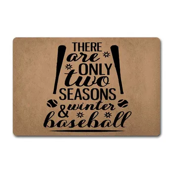 Welcome Door Mat There are Only Two Season Winter Baseball Doormat Love Baseball Door Rugs (23.6 X 15.7 in) Non-Woven Fabric To
Welcome Door Mat There are Only Two Season Winter Baseball Doormat Love Baseball Door Rugs (23.6 X 15.7 in) Non-Woven Fabric To
