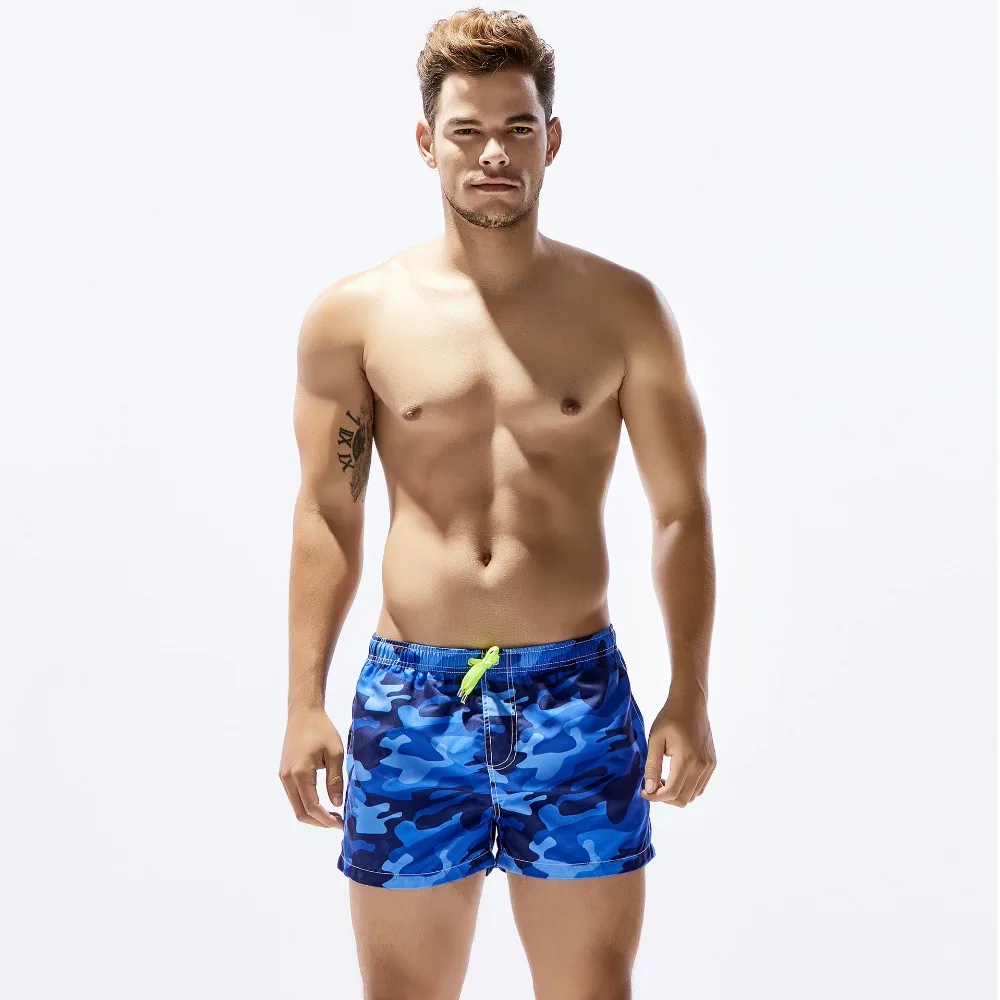 New SEOBEAN men's shorts Quick Drying Shorts fashion sexy Beach | Мужская одежда