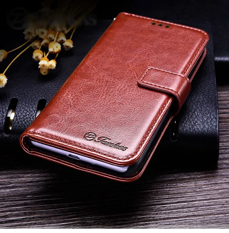 Business Case For Xiaomi Redmi 4A Cases Cover Flip Wallet Conque Case 5.0 Inch For Xiaomi Redmi 4A Cases Leather TOMKAS (5)