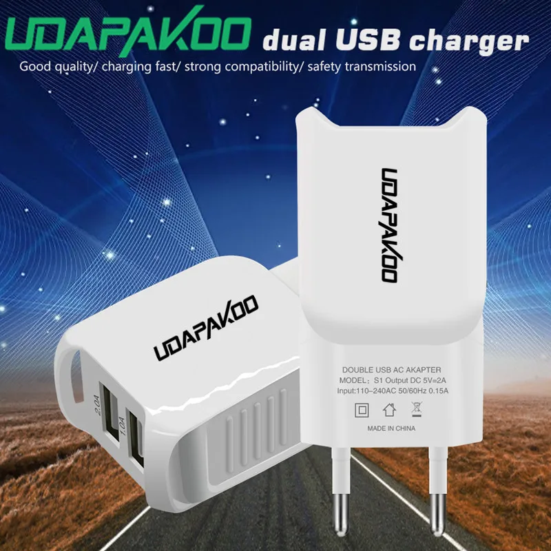 5V 2A double USB Charger Adapter for iphone 5 5s 6s 7 ipad for samsung s5 s7 s8 a3 a5 a7 j5 j7 huawei p9 p10 etc all smartphone
5V 2A double USB Charger Adapter for iphone 5 5s 6s 7 ipad for samsung s5 s7 s8 a3 a5 a7 j5 j7 huawei p9 p10 etc all smartphone