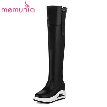 MEMUNIA 2020 newest thigh high over the knee boots women zip round toe long boots comfortable flat shoes woman winter boots
MEMUNIA 2020 newest thigh high over the knee boots women zip round toe long boots comfortable flat shoes woman winter boots