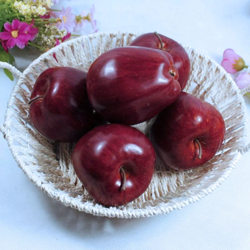Creative 6/12pcs Artificial Fake Red Apples Fruit Photographic Prop Home Kitchen Decor
Creative 6/12pcs Artificial Fake Red Apples Fruit Photographic Prop Home Kitchen Decor