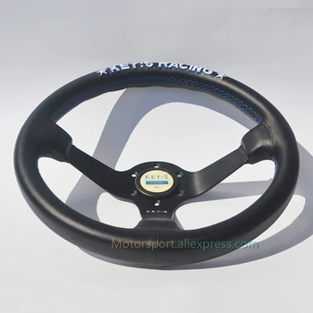 Free Shipping Real Leather KEYS Racing Blue Stitch Go Kart/Karting/Play/Game/Car Steering Wheel
Free Shipping Real Leather KEYS Racing Blue Stitch Go Kart/Karting/Play/Game/Car Steering Wheel
