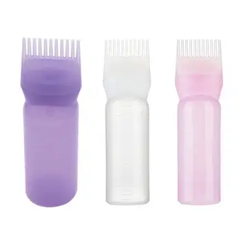 1PC Hot Hair Dye Bottle 120ml 3 Colors Applicator Brush Dispensing Hairdressing Bottles with Comb Salon Hair Coloring Dyeing
1PC Hot Hair Dye Bottle 120ml 3 Colors Applicator Brush Dispensing Hairdressing Bottles with Comb Salon Hair Coloring Dyeing