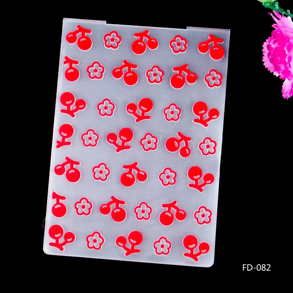 2017 New Arrival Scrapbook Cherry and Flowers Design DIY Paper Cutting Dies Scrapbooking Plastic Embossing Folder
2017 New Arrival Scrapbook Cherry and Flowers Design DIY Paper Cutting Dies Scrapbooking Plastic Embossing Folder