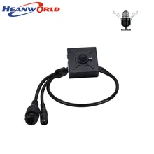 Heanworld IP Kamera PoE 1080 P mini kamera indoor mit mikrofon audio HD sicherheit kamera 3,7mm linse P2P unterstützung IE-Browser(China)