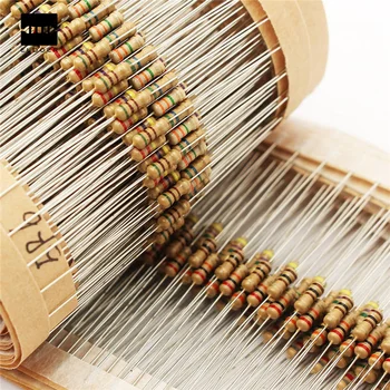 New Electric 1500pcs 1/4W Carbon Film Resistors Assorted kit 75 Values (1 ohm~ 10M ohm) 5% 8X2mm Carbon Film Resistor Set
New Electric 1500pcs 1/4W Carbon Film Resistors Assorted kit 75 Values (1 ohm~ 10M ohm) 5% 8X2mm Carbon Film Resistor Set