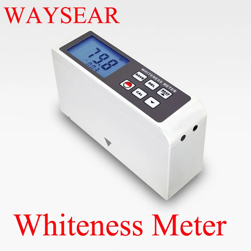 Whiteness Meter directly measure the whiteness value of object or powder with flat surface
Whiteness Meter directly measure the whiteness value of object or powder with flat surface