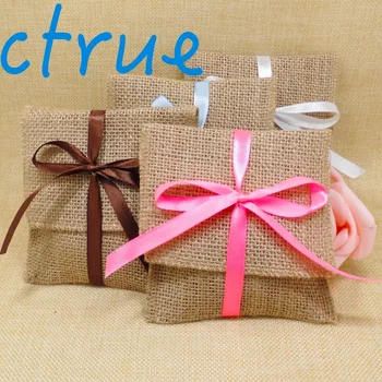12PC diy wedding candy sugar bag with free ribbon burlap pouch sack Rustic party Decorations Favors wedding gifts for guest 
12PC diy wedding candy sugar bag with free ribbon burlap pouch sack Rustic party Decorations Favors wedding gifts for guest