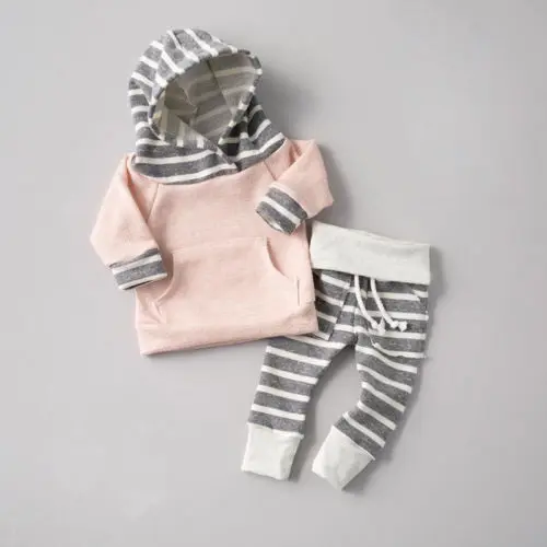 Newborn Infant Baby Boy Girl Clothes Cotton Striped Hooded Romper Jumpsuit Warm Long Pants Clothes Outfit
Newborn Infant Baby Boy Girl Clothes Cotton Striped Hooded Romper Jumpsuit Warm Long Pants Clothes Outfit
