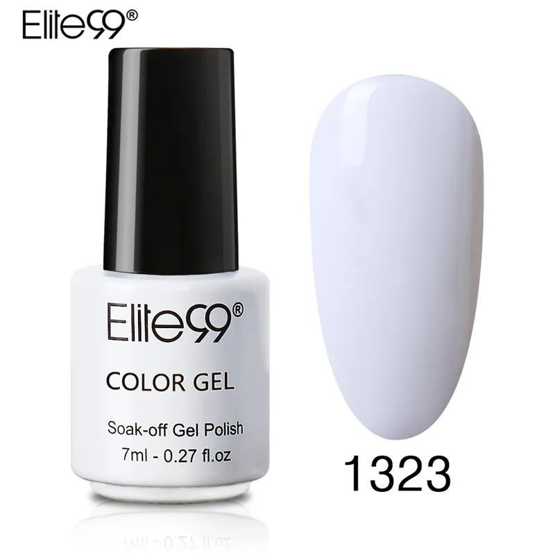 

Elite99 7ML UV LED Gel Nail Polish Soak Off Gel Nail Polish Nude Pick Girl White Nail Varnish Semi Permanent Lacquer Bottle Any1