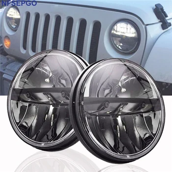 7 Inch Car Led Headlight Hi /Low Beam H4 36w Wrangler CJ auto headlights 4x4 7" Headlamp for jeep Lada Niva Suzuki Samurai UAZ
7 Inch Car Led Headlight Hi /Low Beam H4 36w Wrangler CJ auto headlights 4x4 7" Headlamp for jeep Lada Niva Suzuki Samurai UAZ